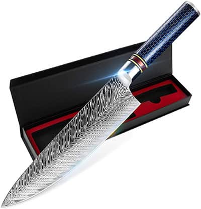 Homkit 8 inch Japanese Damascus Chef Knife