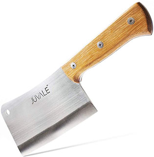 Juvale Meat Cleaver Knife - best butcher cleaver