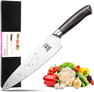 Kitchen Knife Allezola Professional Chef Knife - best kitchen knife material