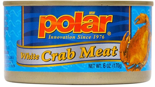 MW Polar Seafood Canned Crab Meat - best crab meat can