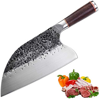 Promithi Full Tang Professional Kitchen Chef Knife - serbian chef knife review