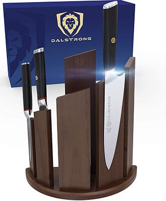DALSTRONG Knife Block - 'Dragon Spire' - dalstrong knife set block review