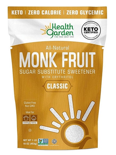 Health garden monk fruit sweetener