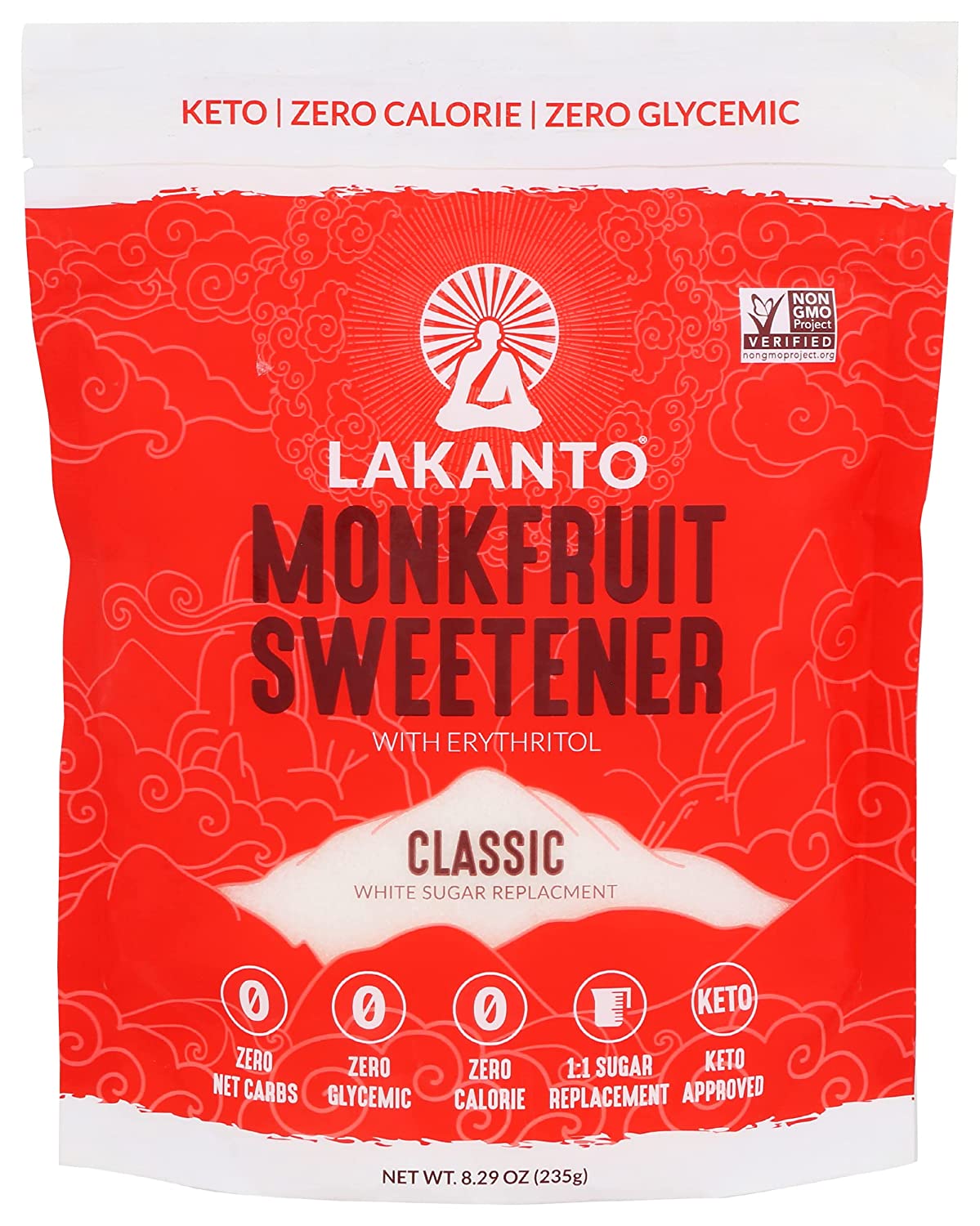 Lakanto monk fruit sweetener