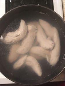 boil chicken tenderloins