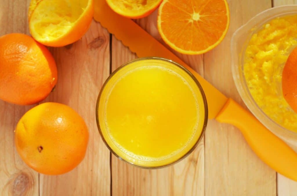 can you freeze orange juice