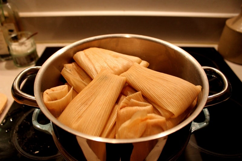  how long do you steam tamales