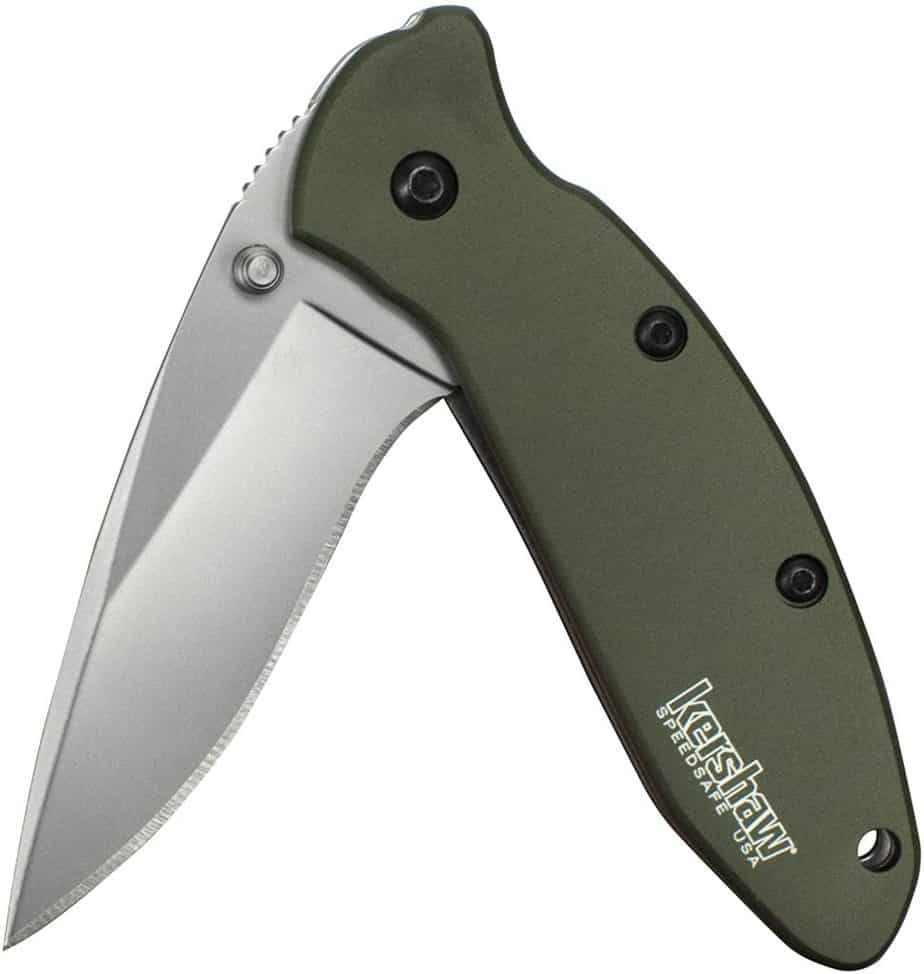 Kershaw Scallion Olive Drab Pocket Knife