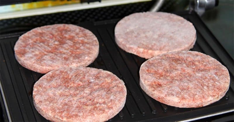 how long to grill frozen burgers