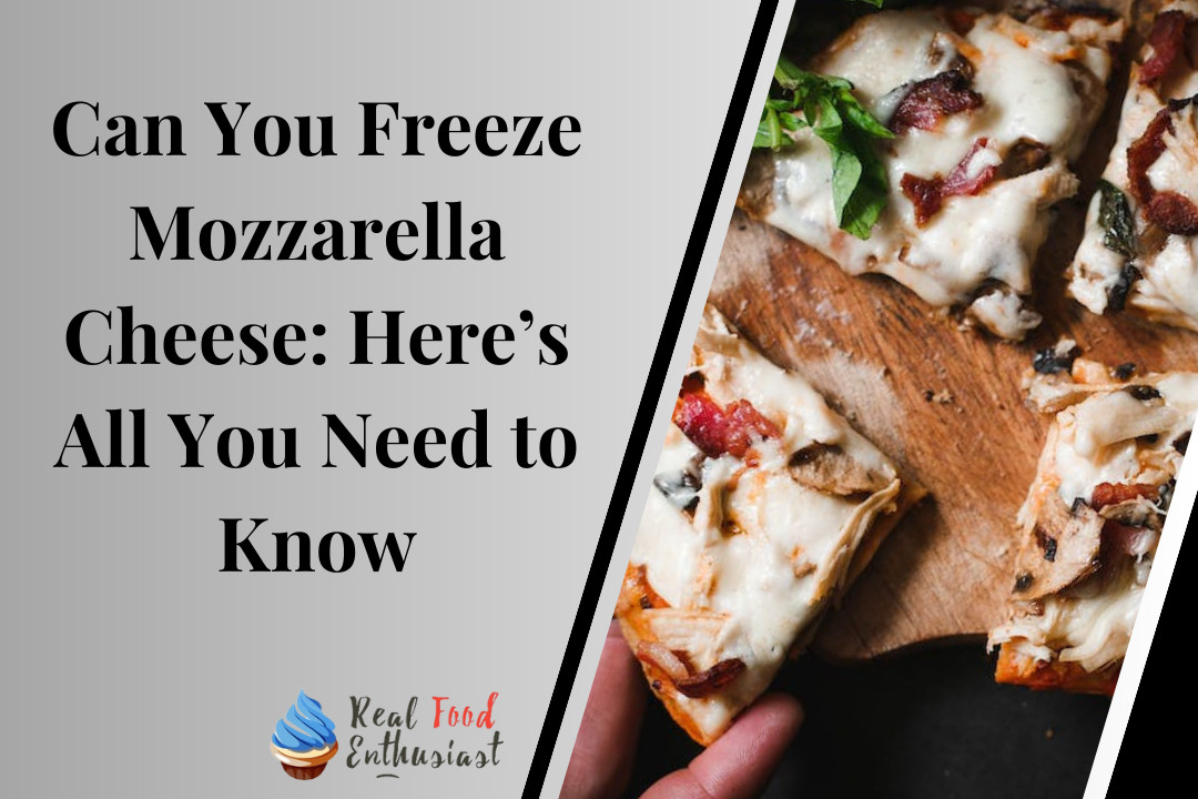 Can You Freeze Mozzarella Cheese: Here’s All You Need to Know