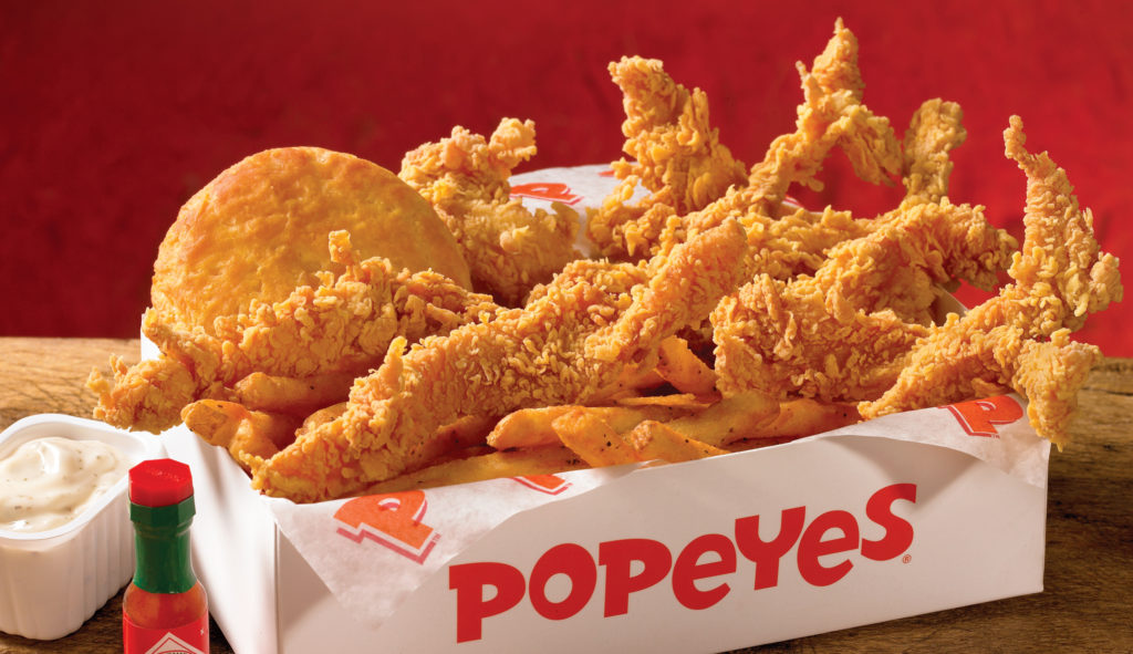 What time does Popeyes chicken close