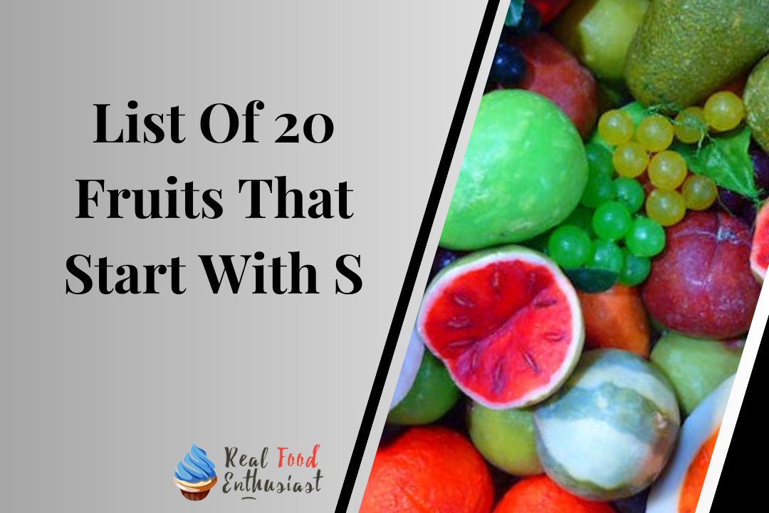 List Of 20 Fruits That Start With S