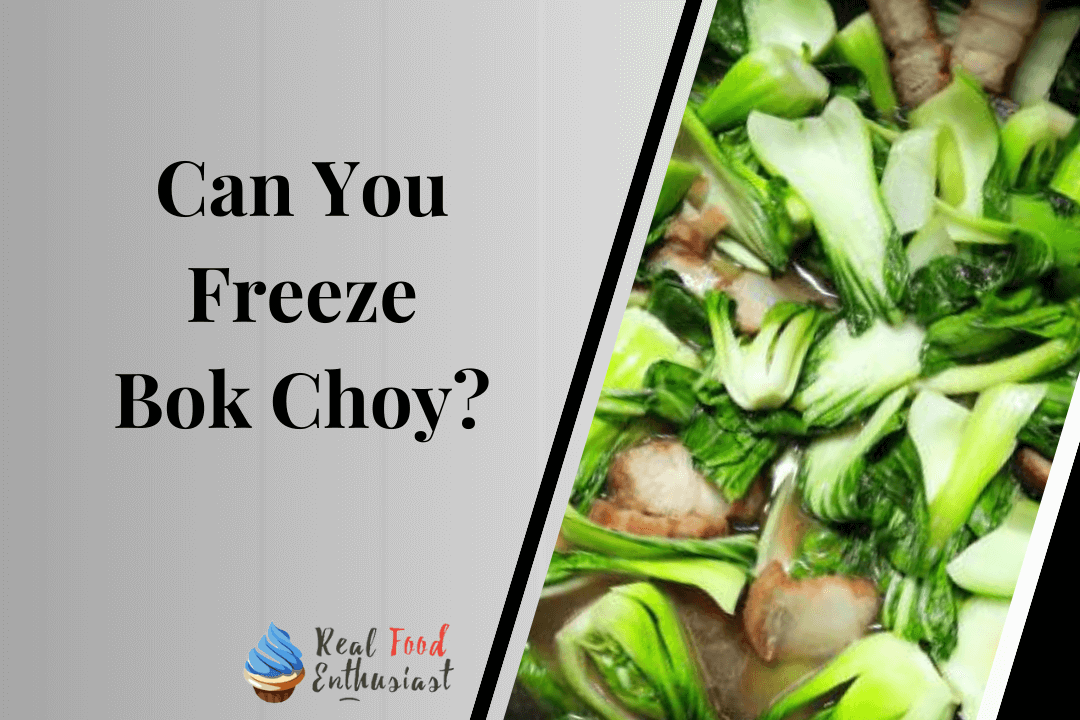 Can you freeze bok choy